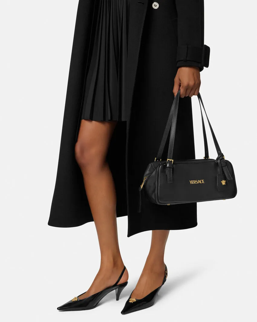 Versace Tag Large Bowling Bag