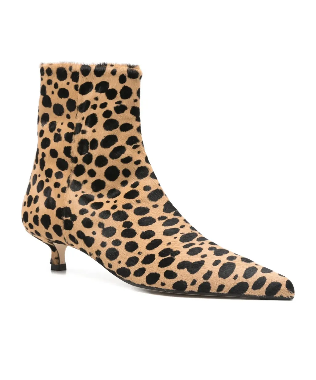 Sofie Leo Print Ankle Boots