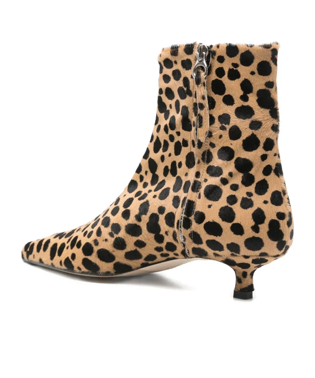 Sofie Leo Print Ankle Boots
