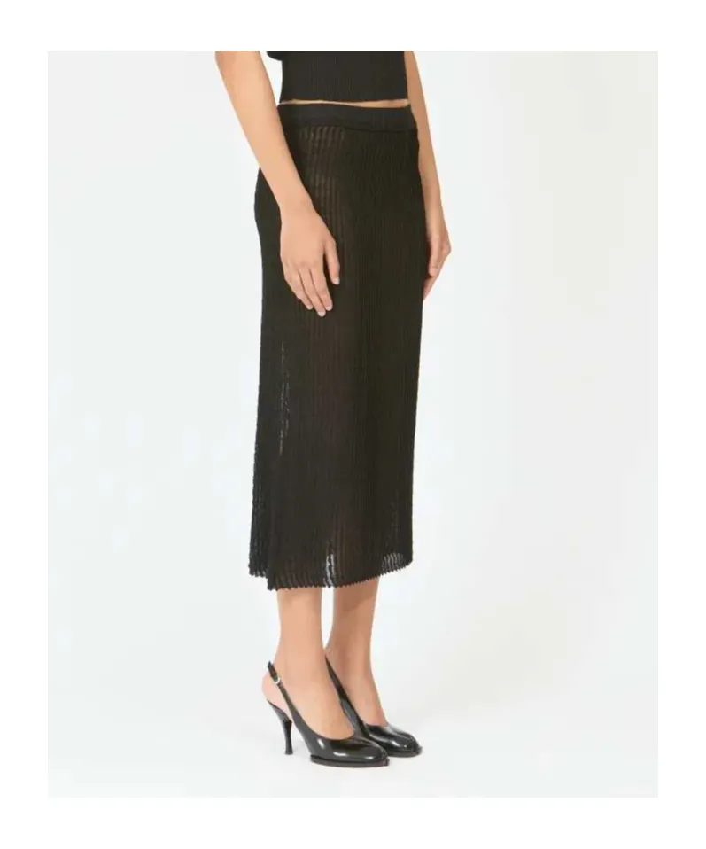 Elastic Waist Skirt