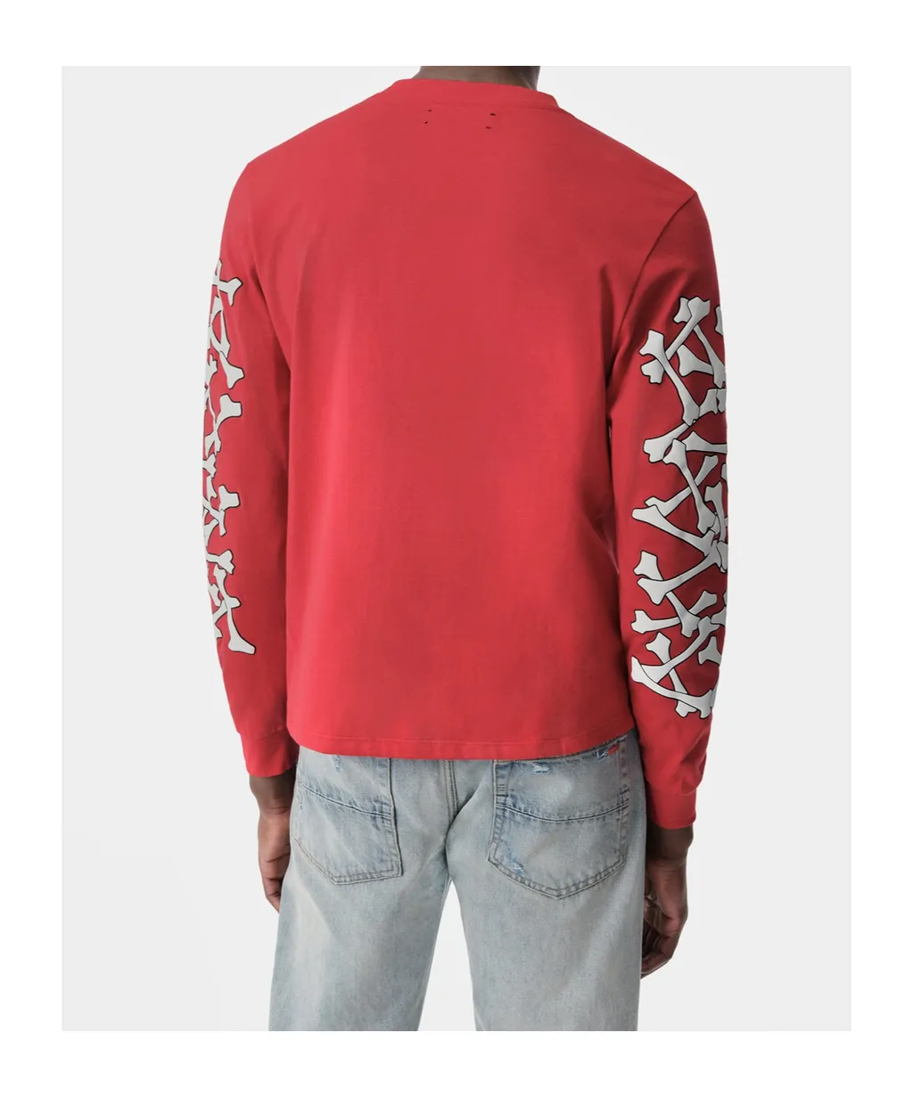 Bones Stacked Long Sleeve Tee