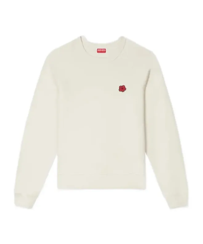 Sweatshirt In Cotton Boke Flower
