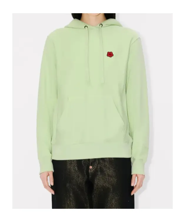 Hoodie In Cotton Boke Flower