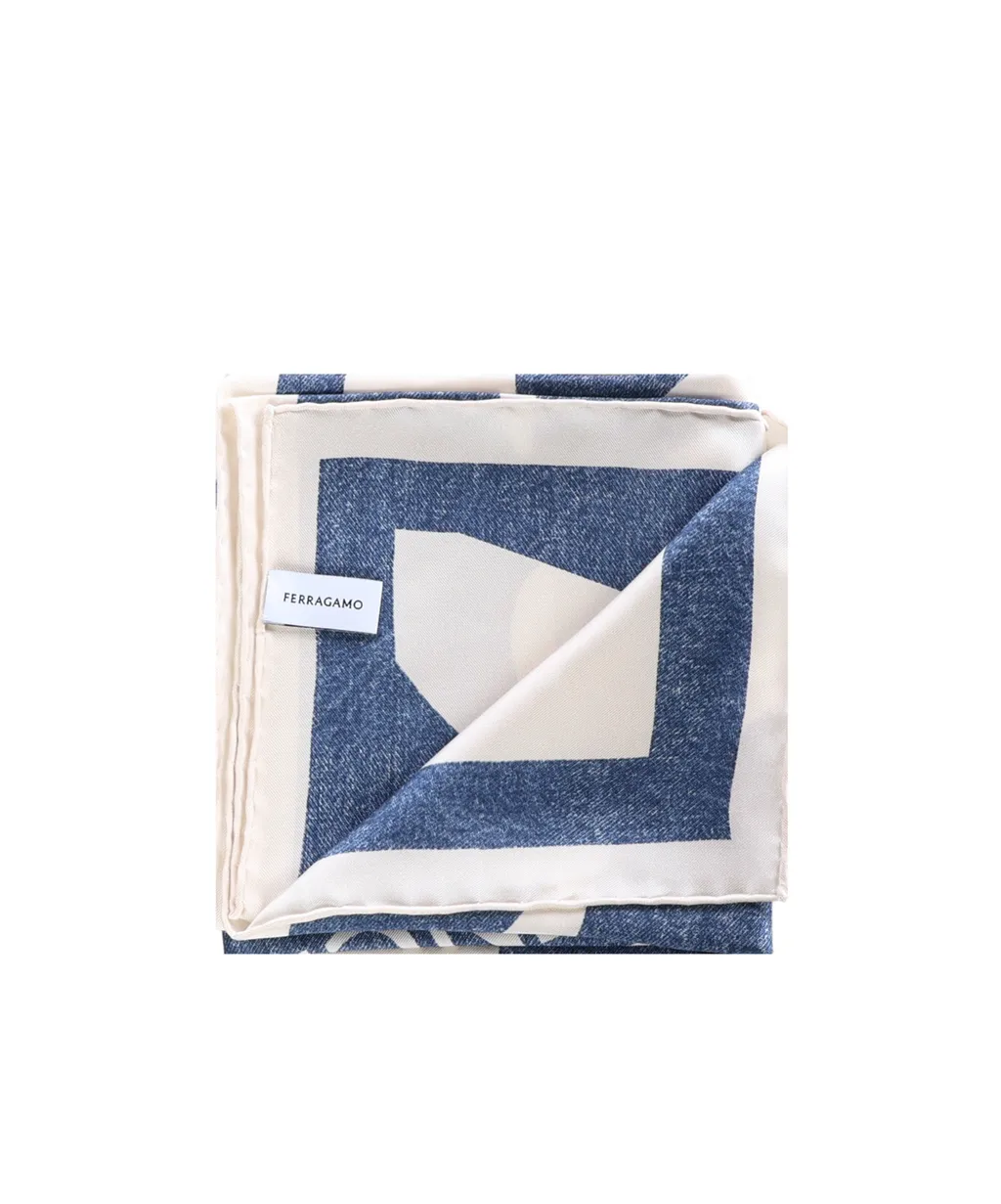 Ferragamo Logo Printed Scarf