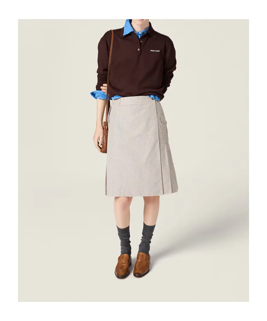 Wool Knit Polo Shirt