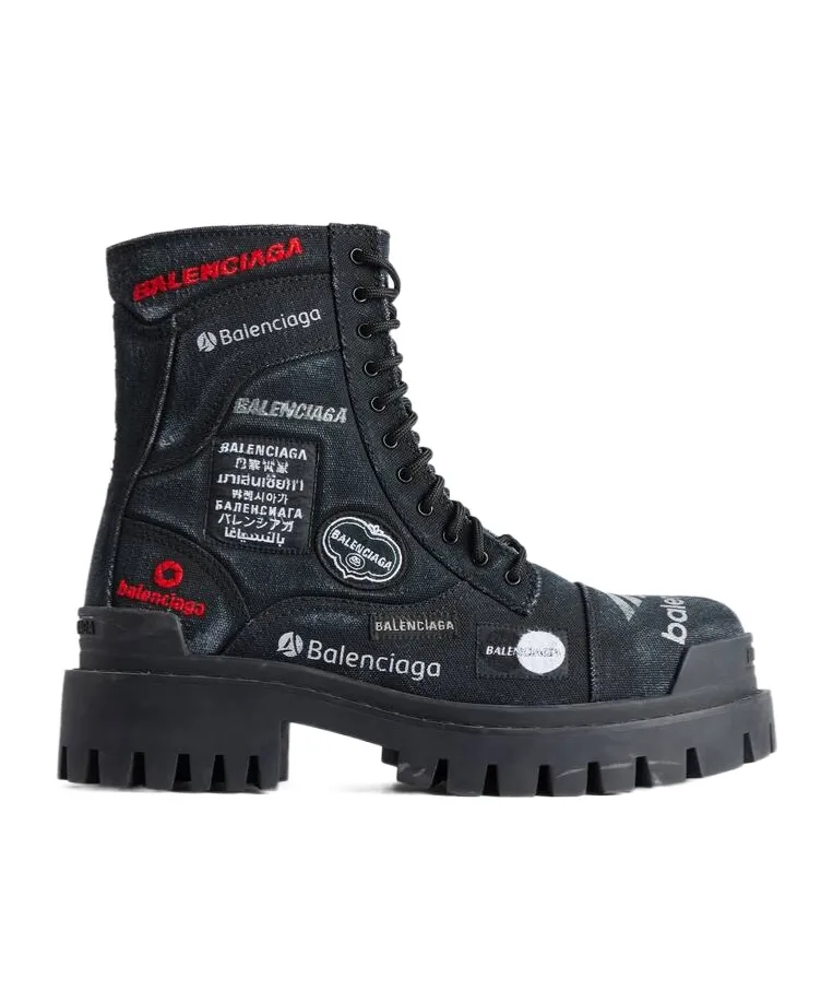 Combat Strike Boot In Black