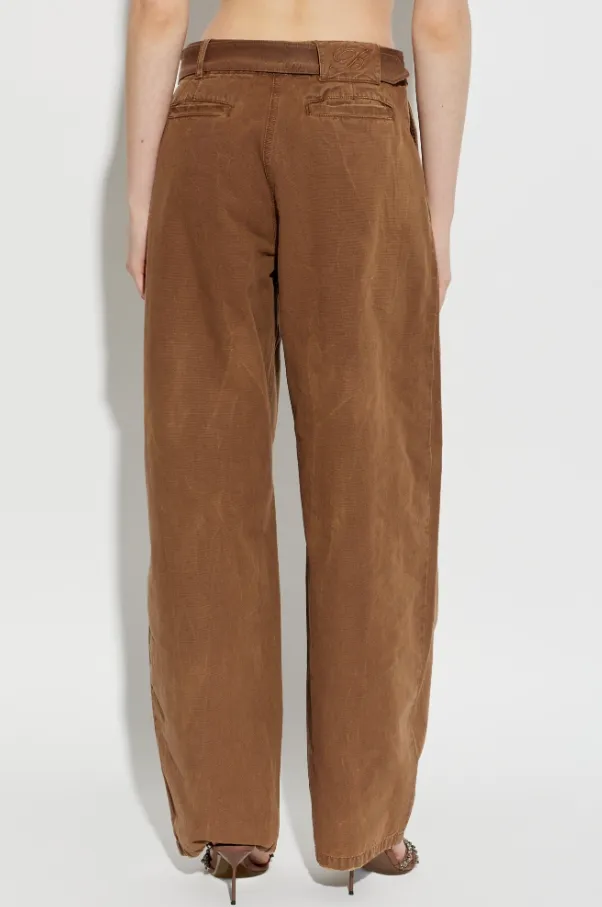 Pancasual Trousers With Belt Loops