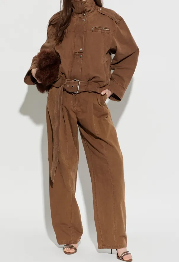 Pancasual Trousers With Belt Loops