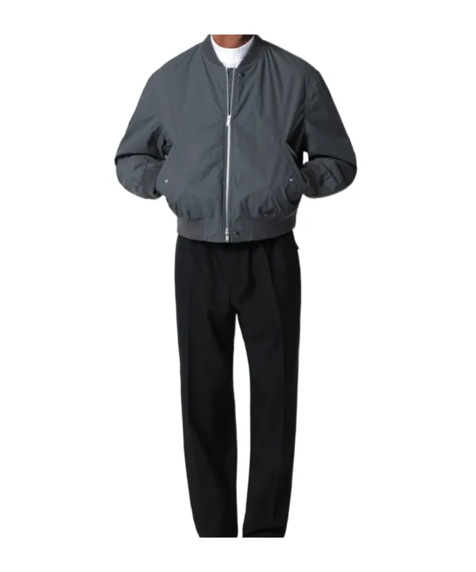 Jil Sander Zip-Up Bomber Jacket