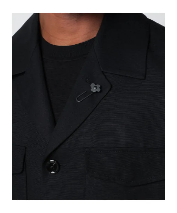 Viscose And Silk-Blend Jacket