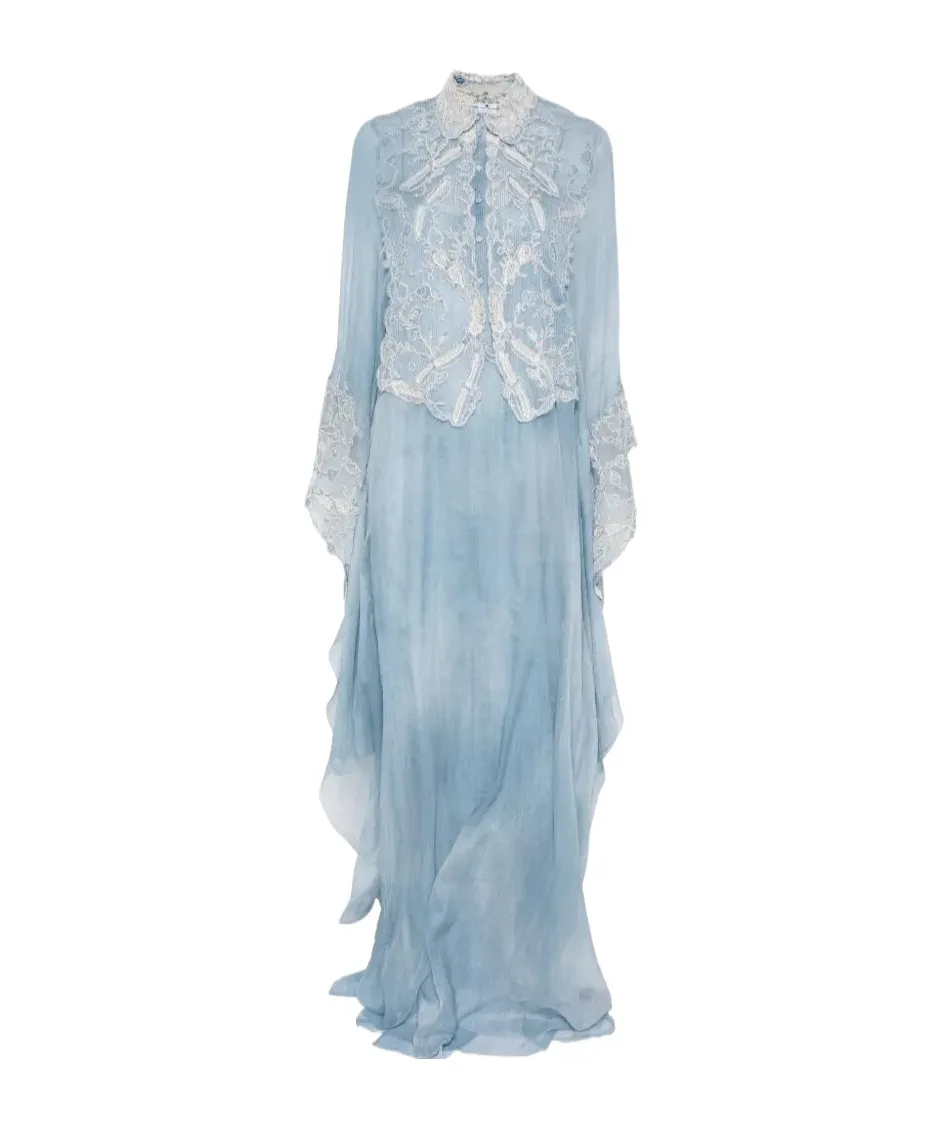 Embroidered Maxi Dress