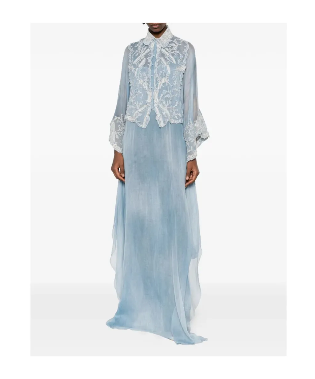 Embroidered Maxi Dress