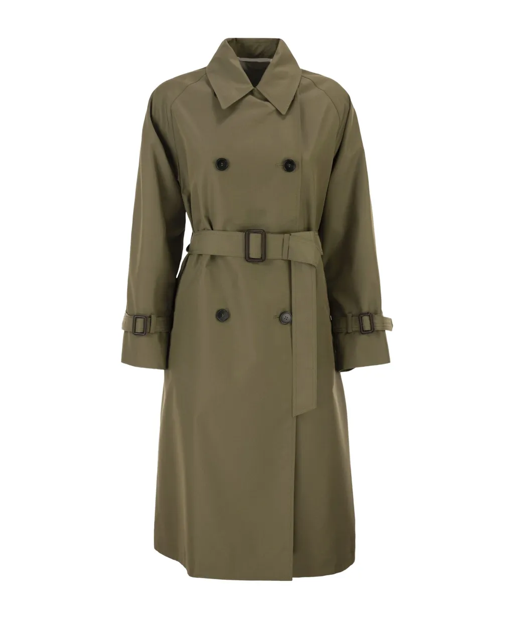 Long-Sleeved Trench Coat