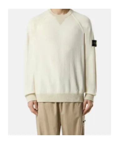 Stone Island Logo Patch Crewneck Jumper