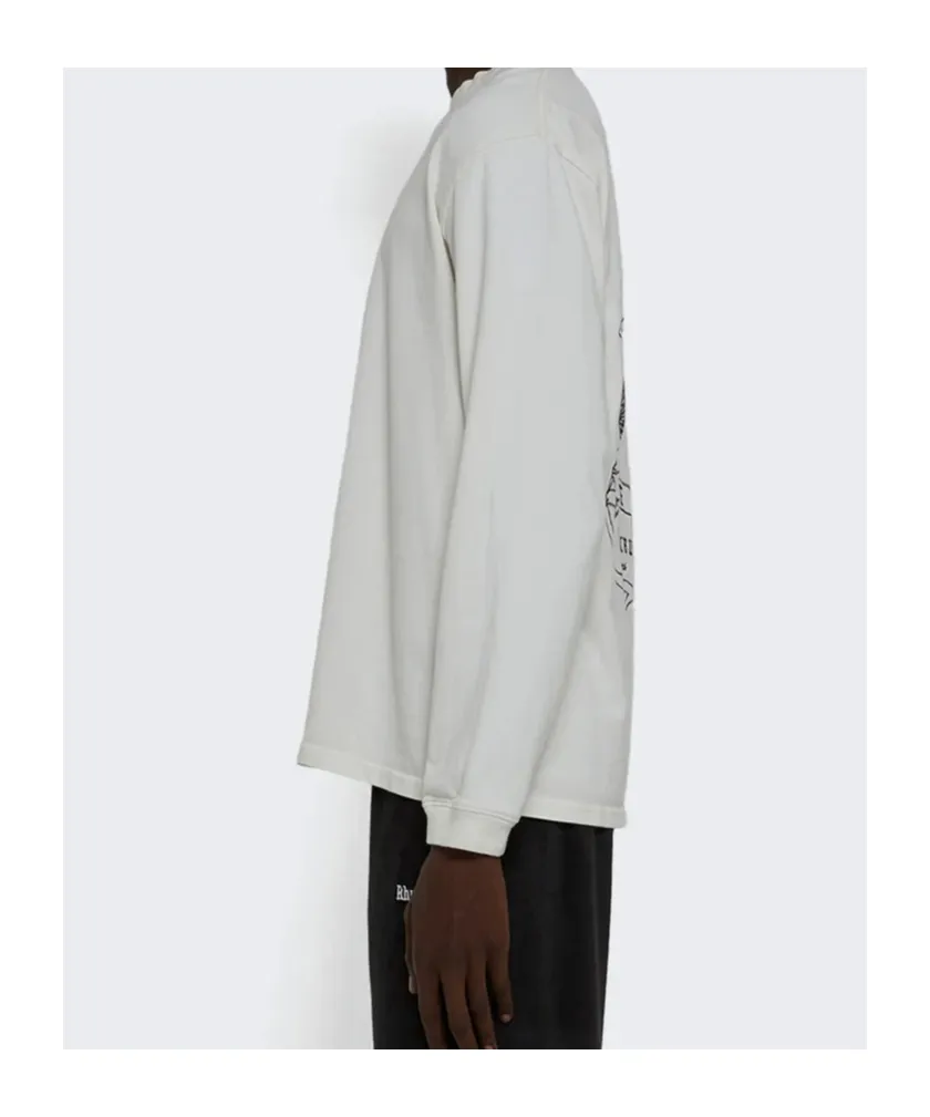 Rhude Grand Cru Crest L/S T-Shirt