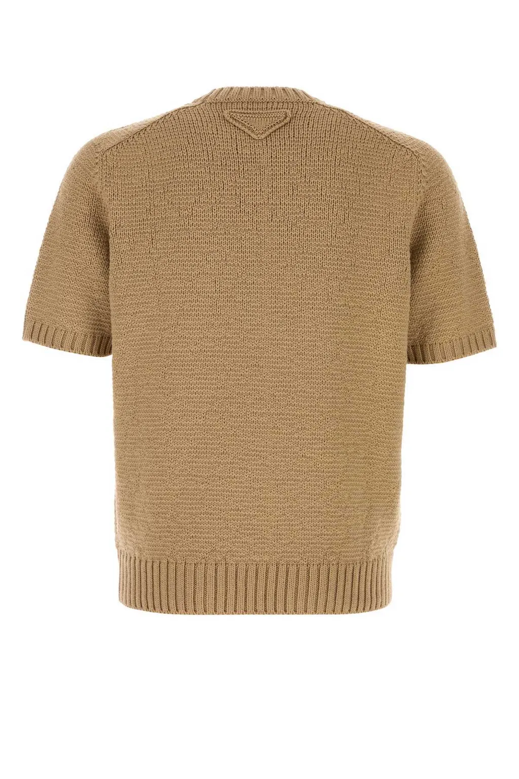 Prada Short-Sleeved Crewneck Jumper