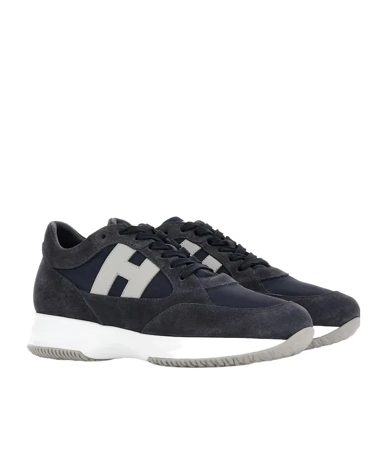Hogan Interactive Lace-Up Sneakers