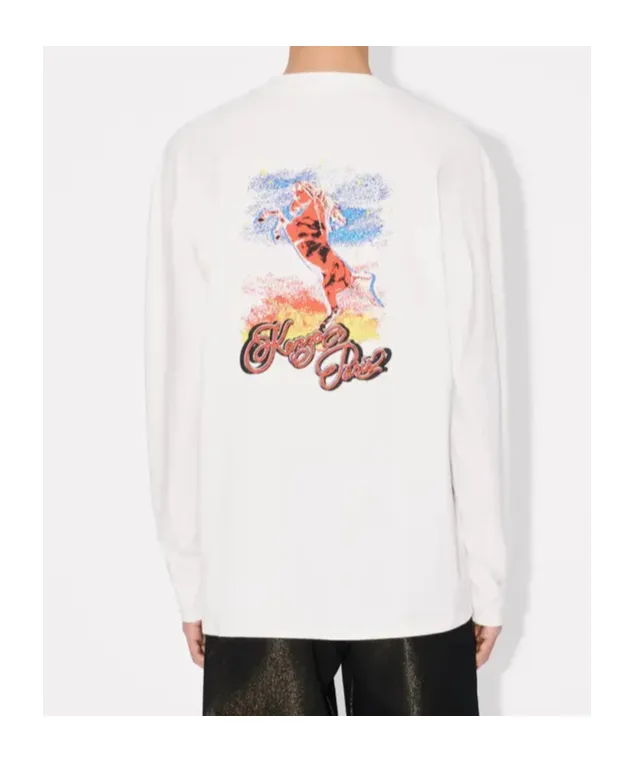 Relax Long Sleeve T-Shirt In Cotton Lunar New Year