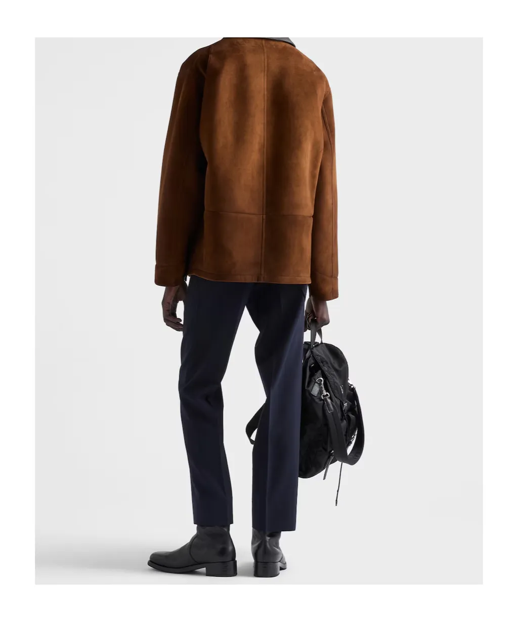 Suede Caban Jacket
