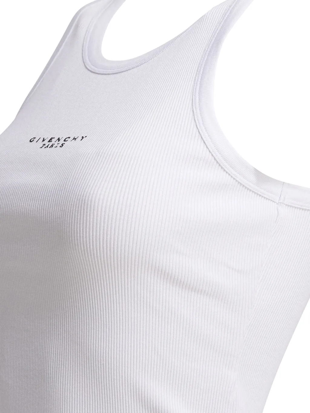 Givenchy Logo Ribbed Tank Top