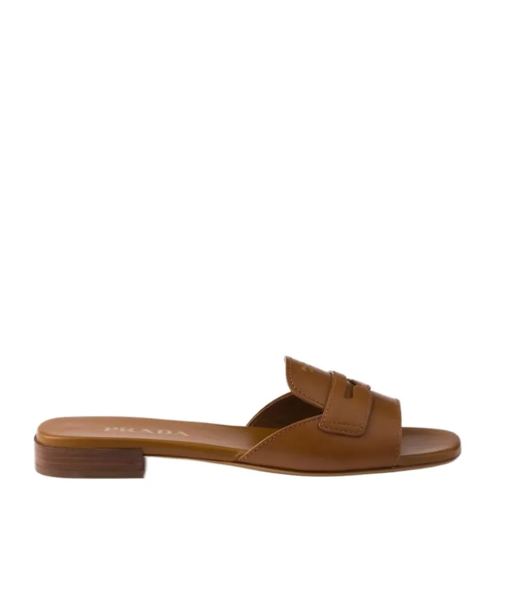 Leather Slides