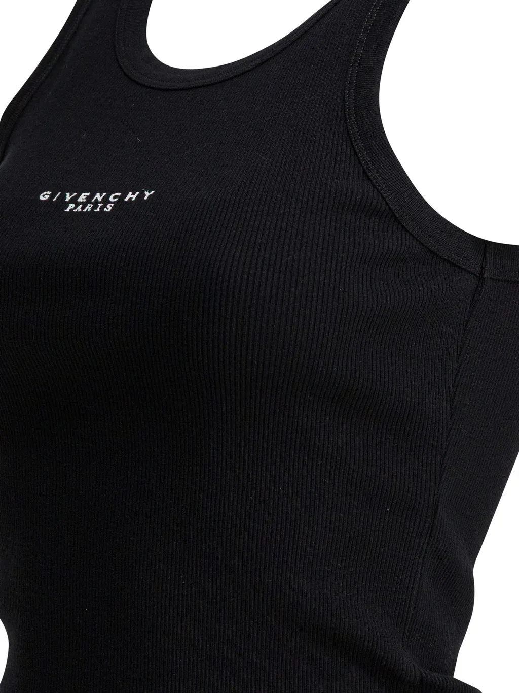 Givenchy Logo Detailed Ribbed Tank Top