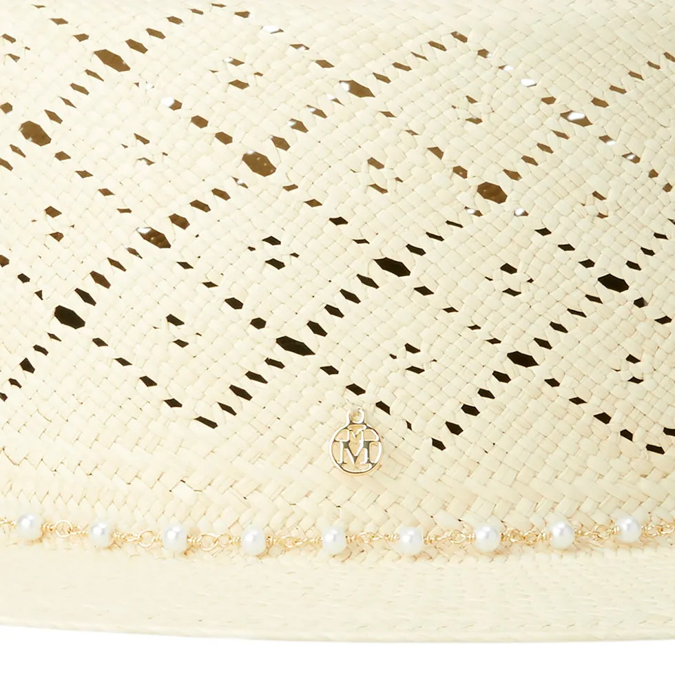 Maison Michel Kiki Beaded Embellished Hat