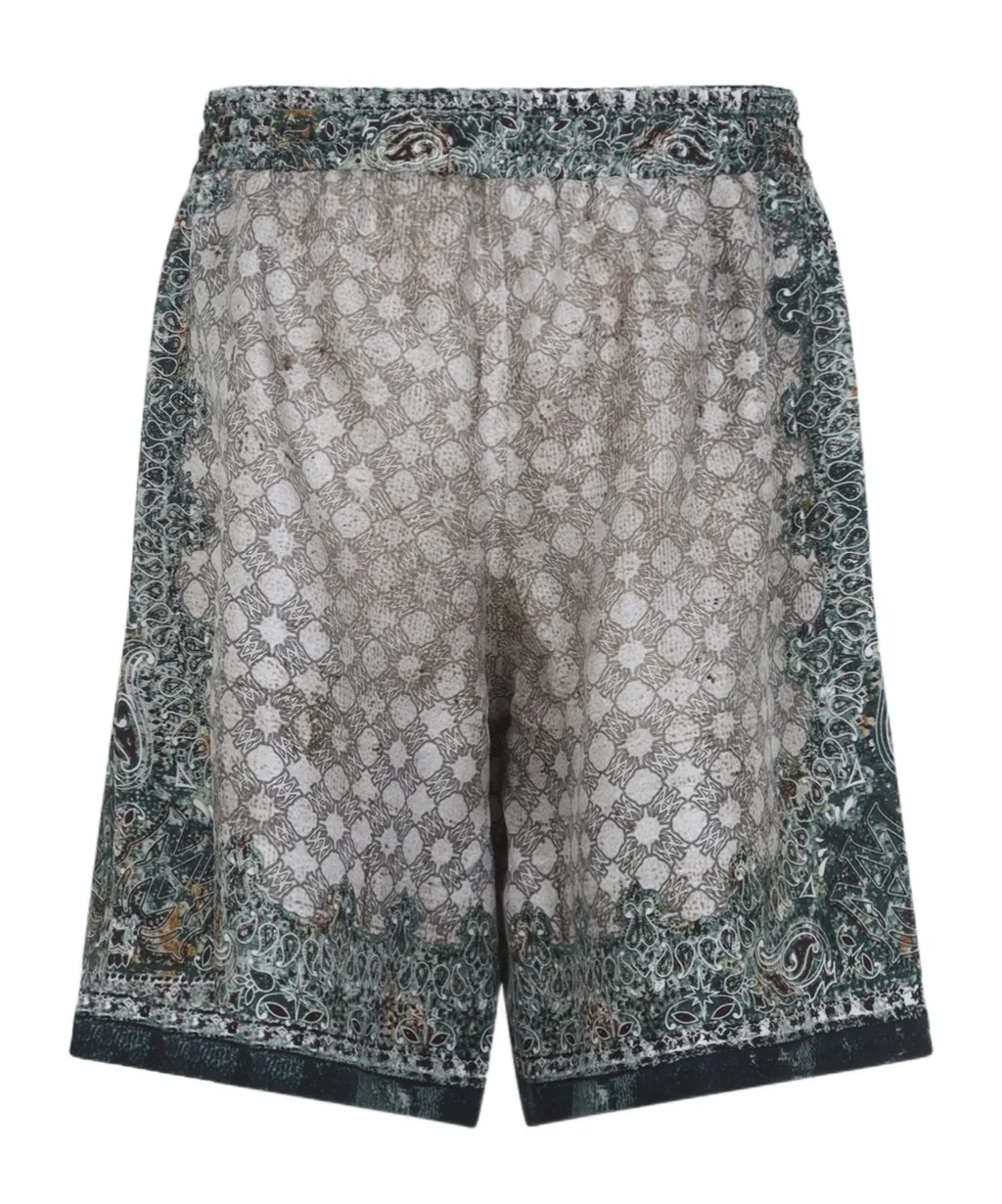 Amiri All-Over Printed Drawstring Shorts