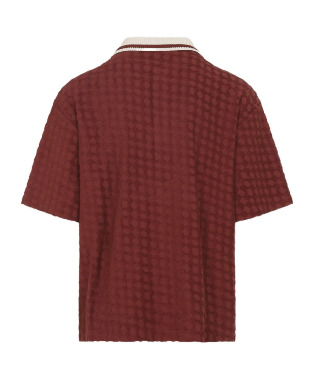Amiri Logo Embroidered Button-Up Shirt
