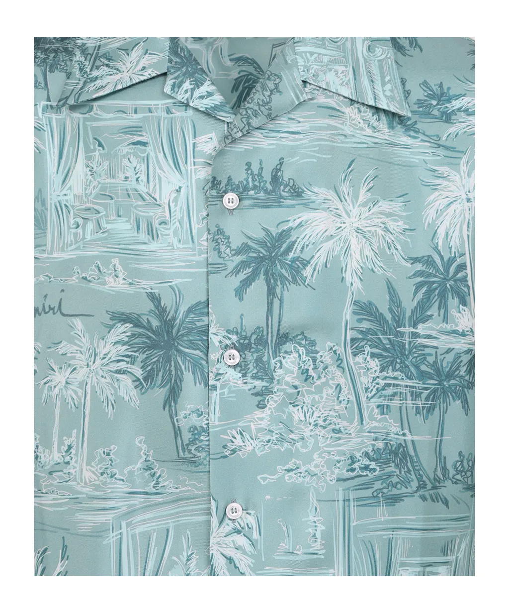 Amiri All-Over Printed Button-Up Shirt