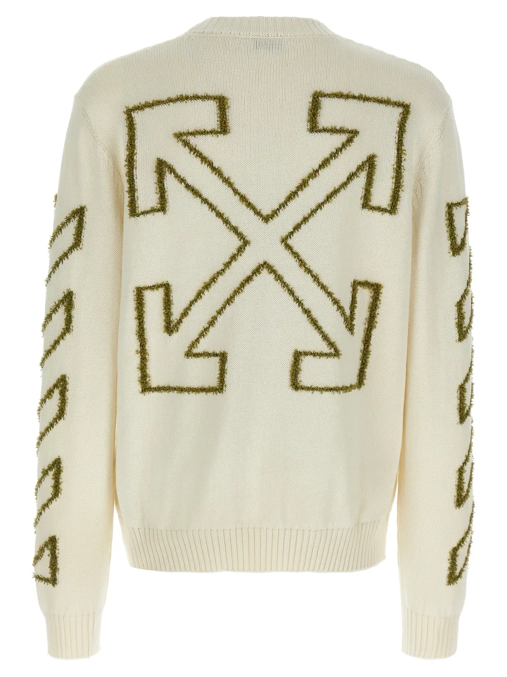 Off-White Diag Outline Crewneck Jumper