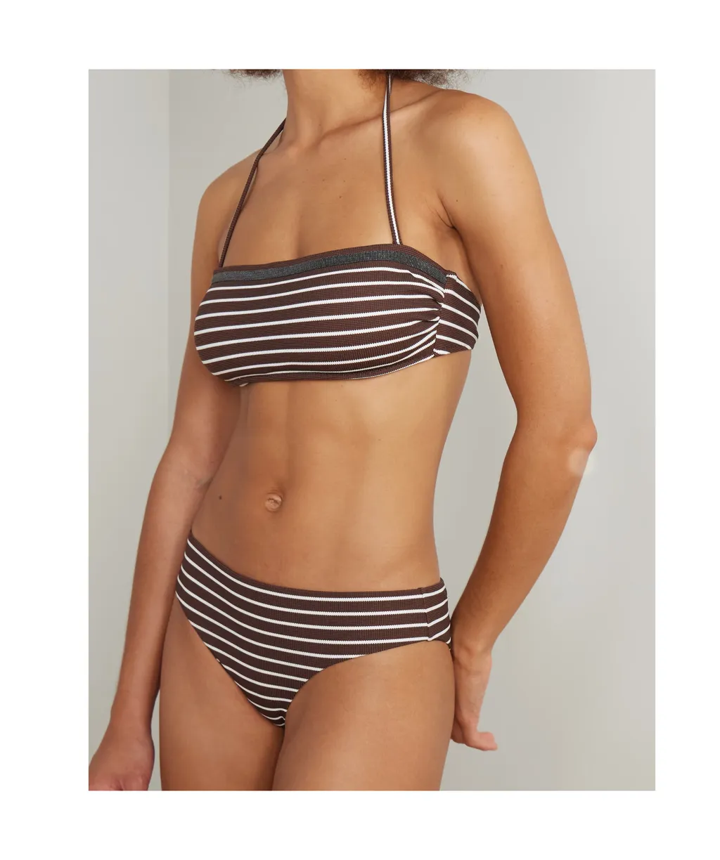 Striped Bikini Bottoms