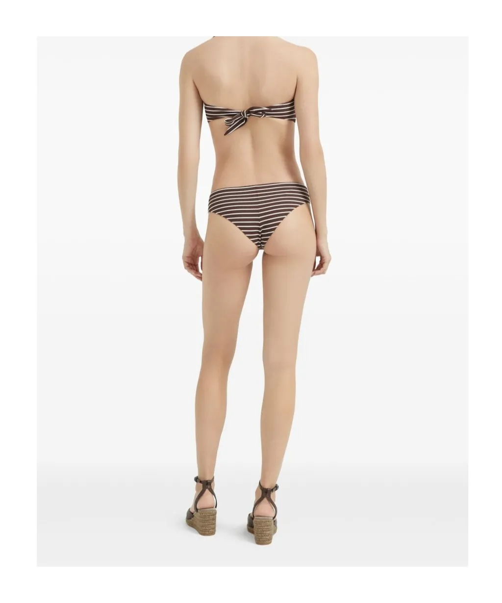 Monili-Detail Bikini Top