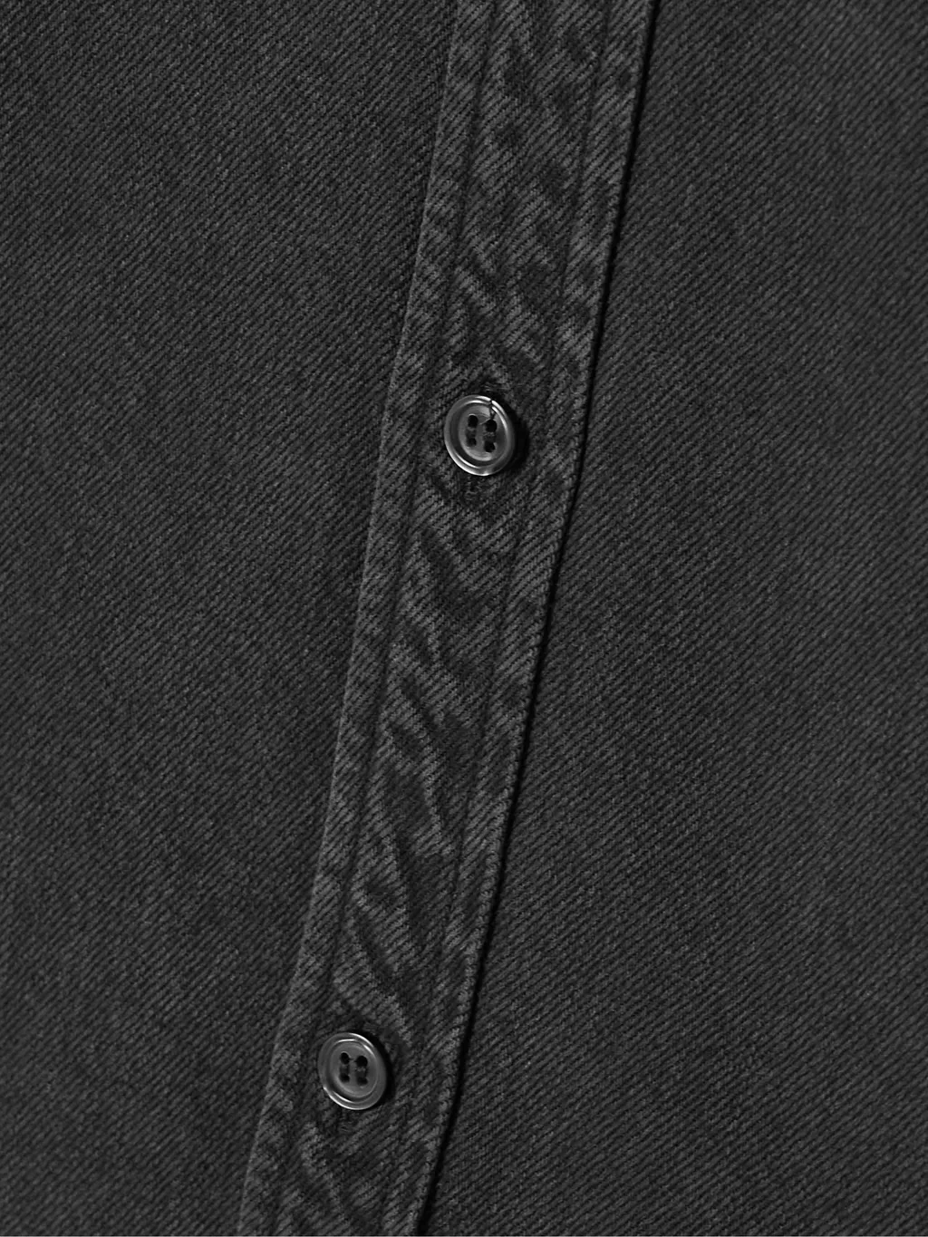 Long-Sleeved Denim Shirt