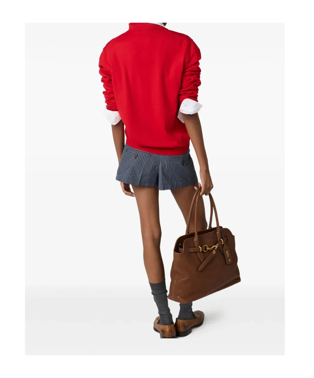 Wool Knit Polo Shirt