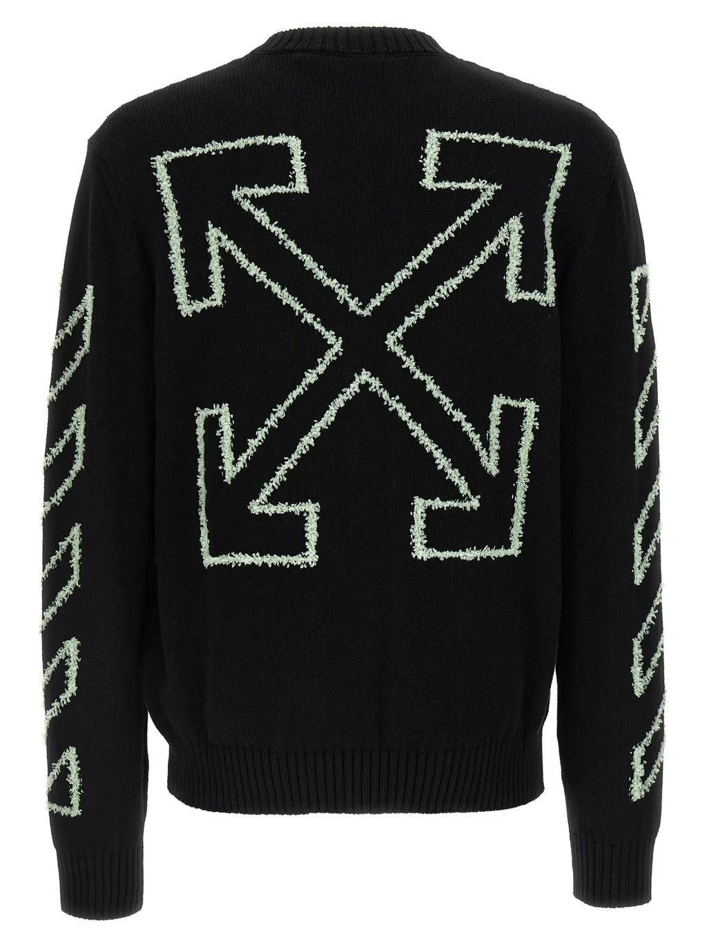 Off-White Diag Outline Crewneck Jumper