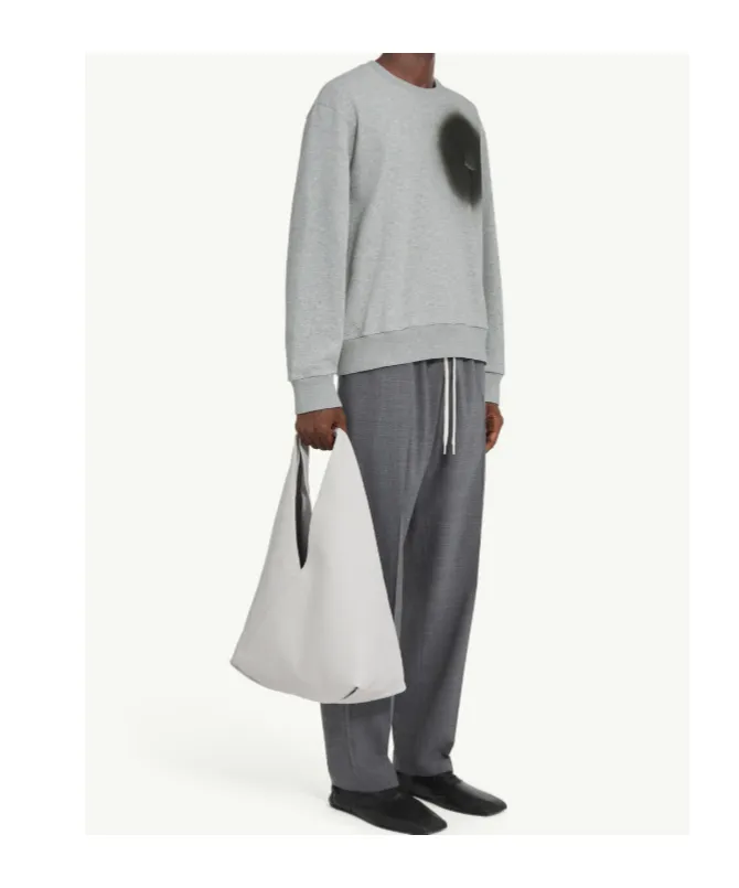 Mm6 Maison Margiela Spray Printed Crewneck Sweatshirt