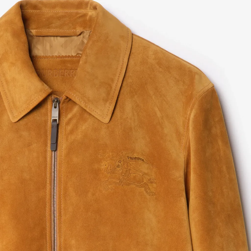 Suede Harrington Jacket
