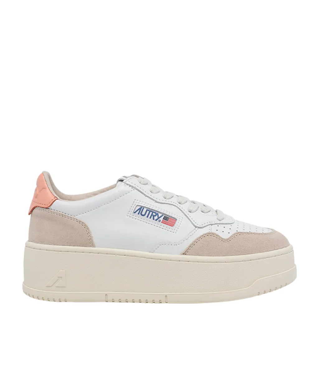 Autry Medialist Platform Lace-Up Sneakers