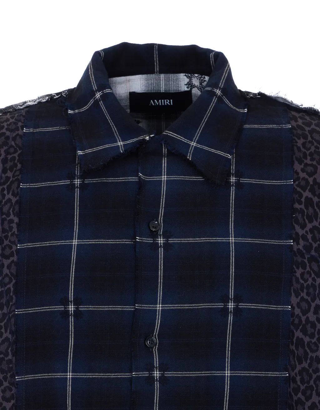 Long-Sleeved Plaid Shirt