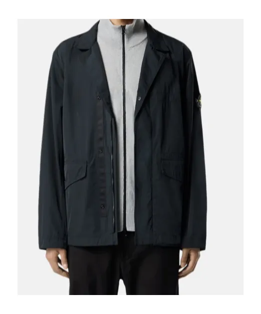 Utility Blazer With Zip And Anti-Drop