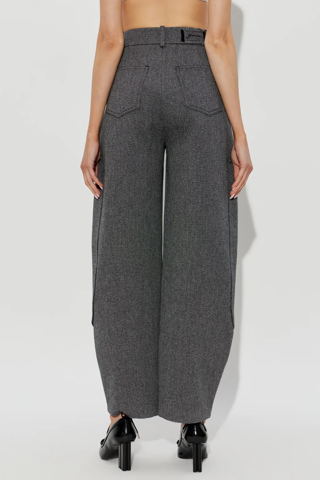 Casual Trousers With Belt Loops