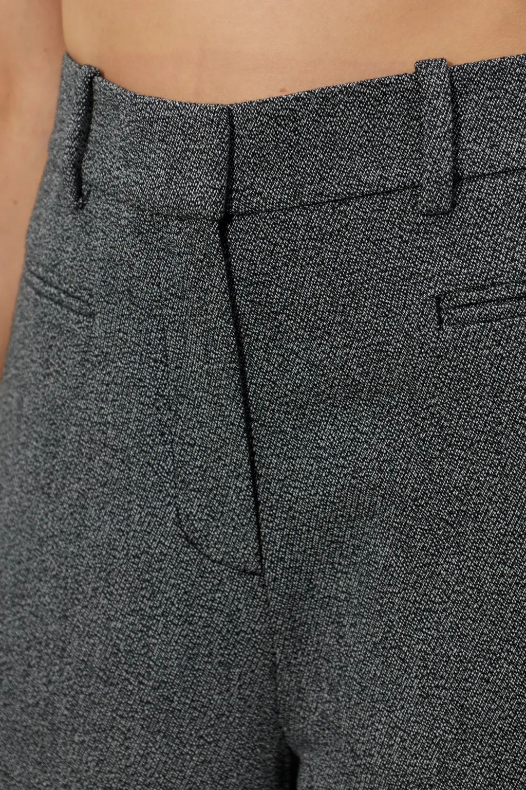 Casual Trousers With Belt Loops