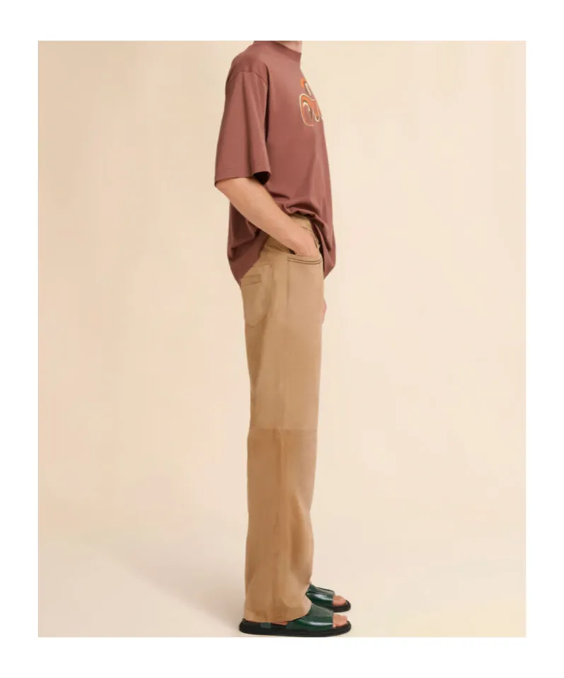 White Cotton T-Shirt With Marni Wave Print