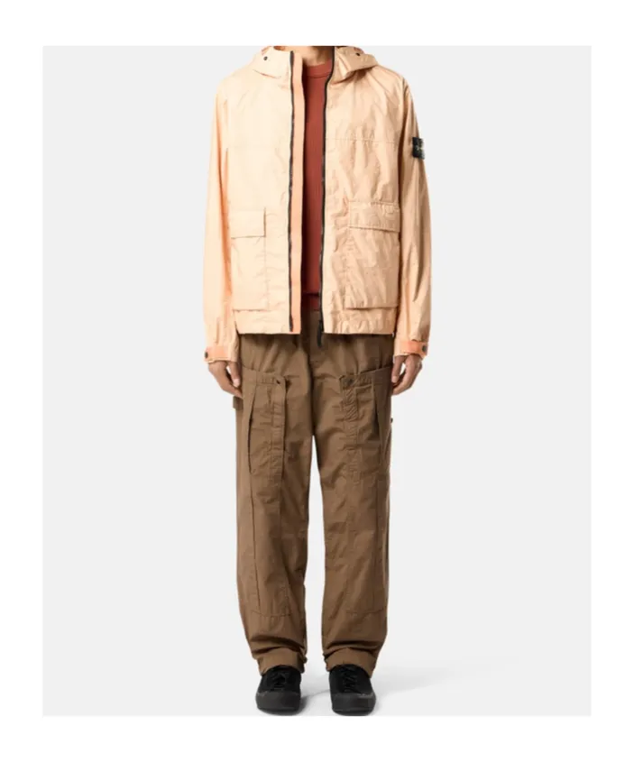 Hooded Jacket With Water-Resistant Membrane