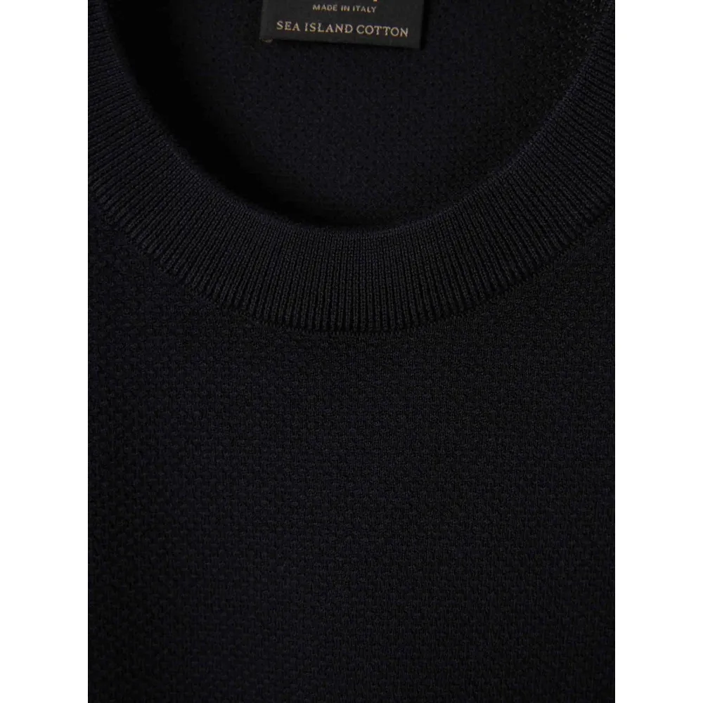 Short-Sleeved Knitted Shirt