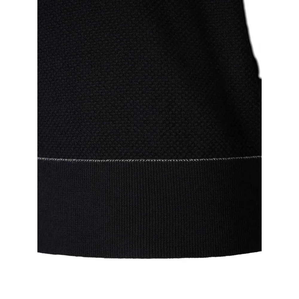 Short-Sleeved Knitted Shirt
