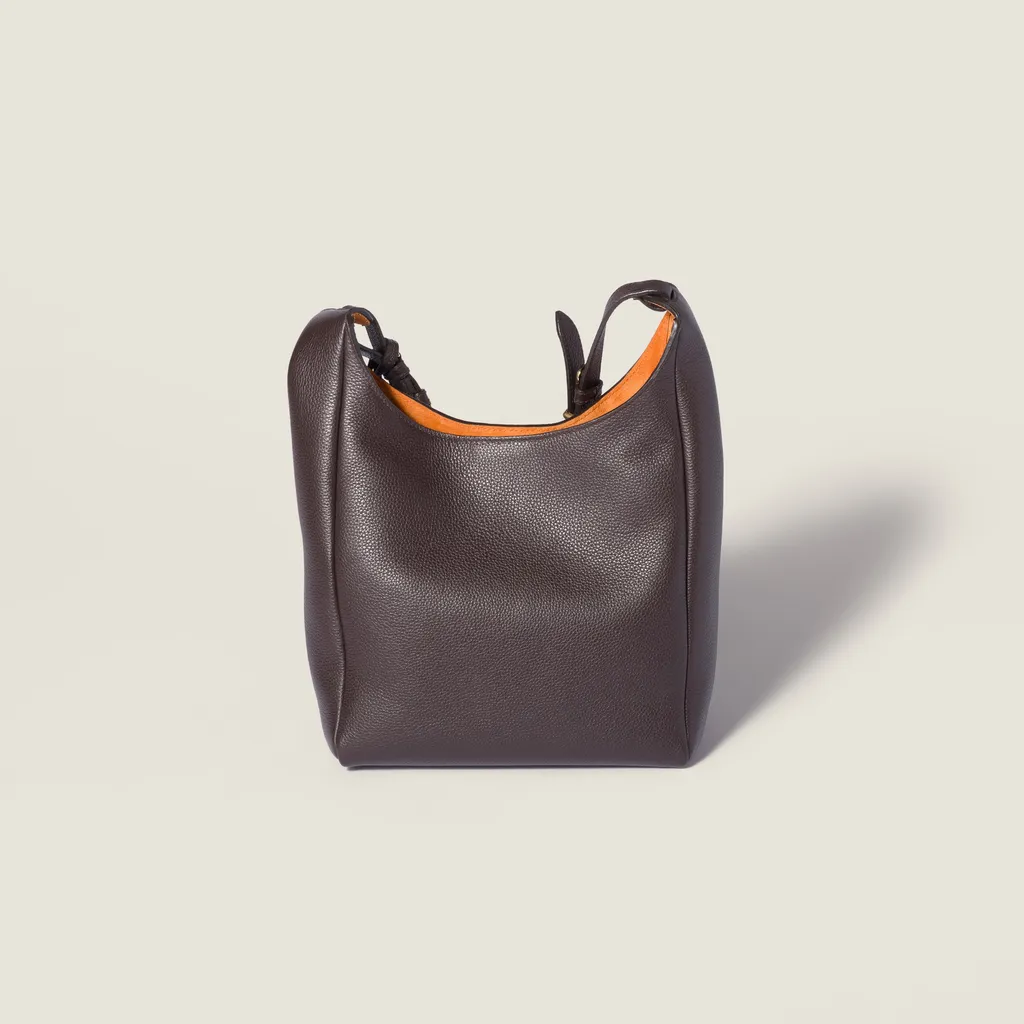 Leather Bucket Bag