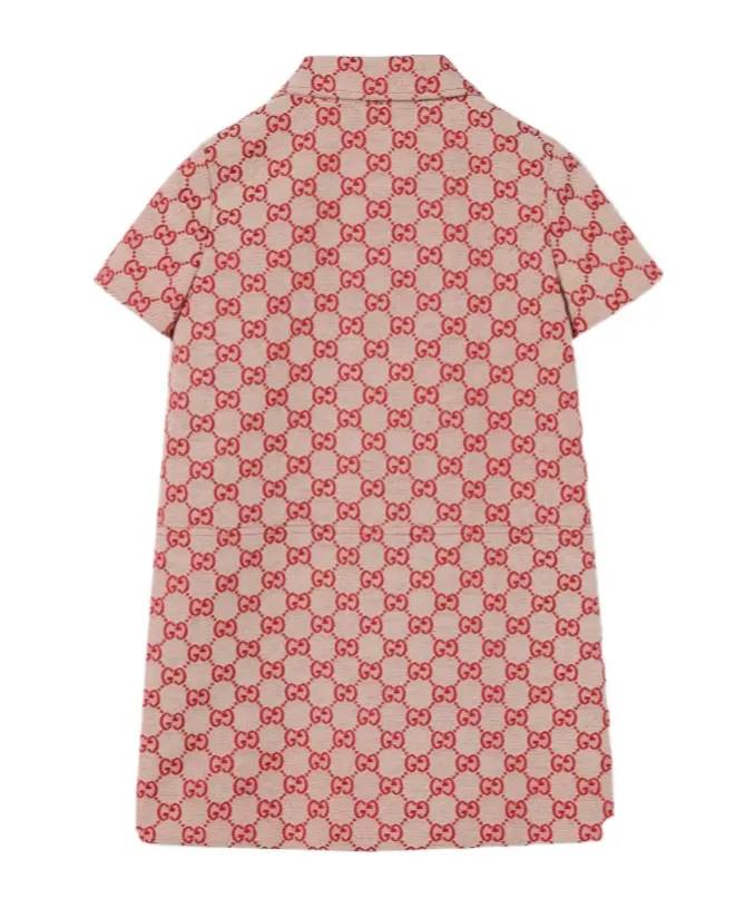 Children's Gg Canvas Dress