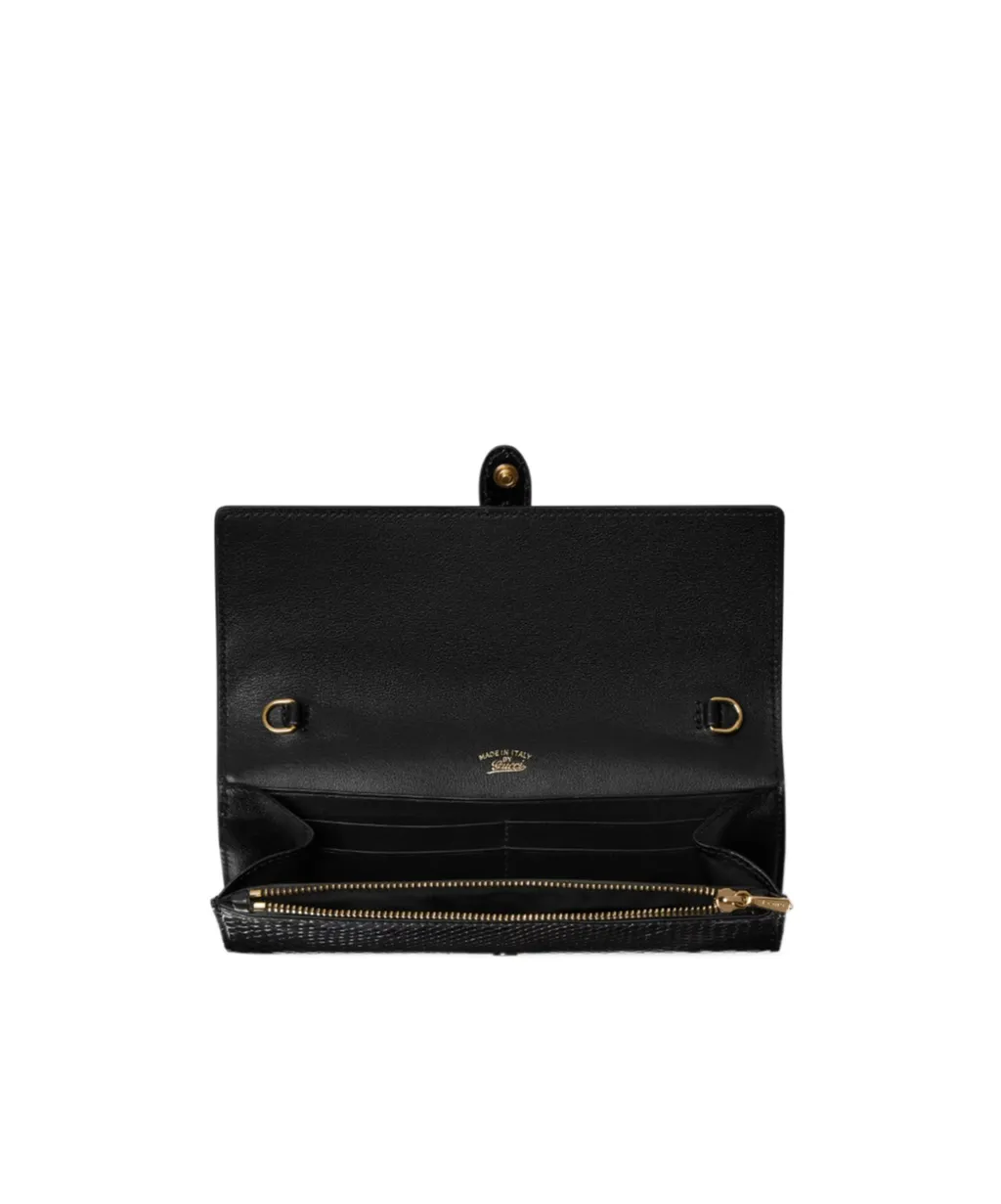 Gucci Jackie Python Wallet On Chain
